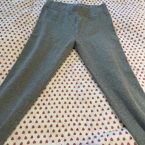 Jcrew girls gray leggings